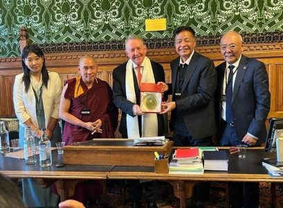 Tashi Lhunpo Delegation in the UK Parliament